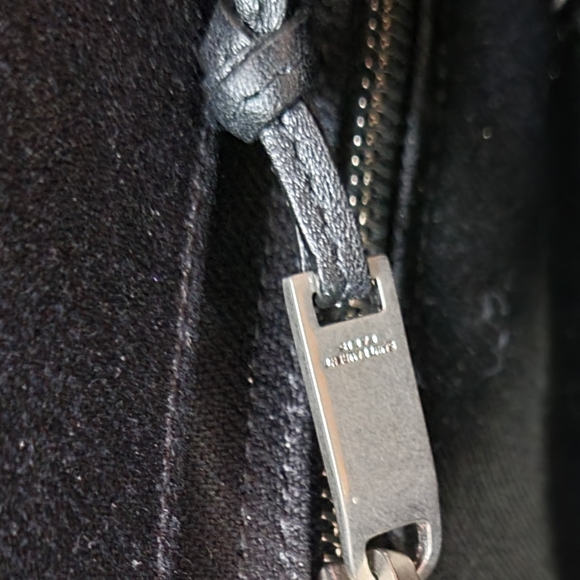 - Saint Laurent RIVE GAUCHE cabas canvas tote bag - Picture 4 of 11